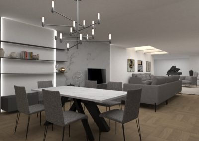 interior design soggiorno